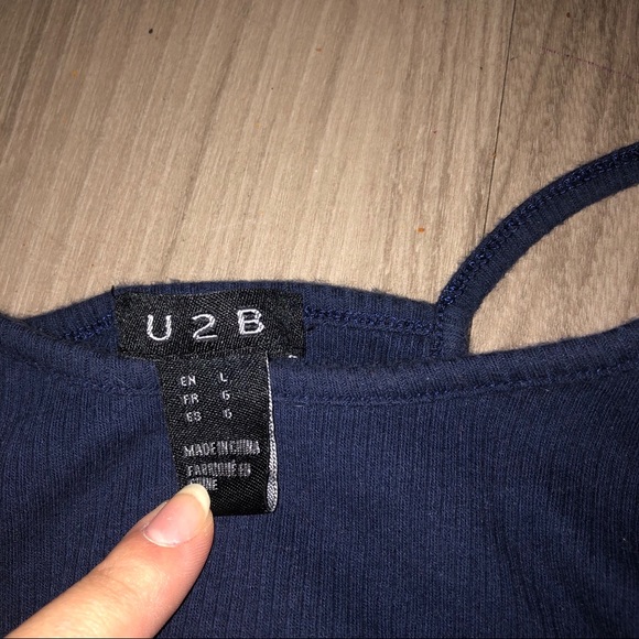 U2B Ripped tank top - Picture 3 of 5